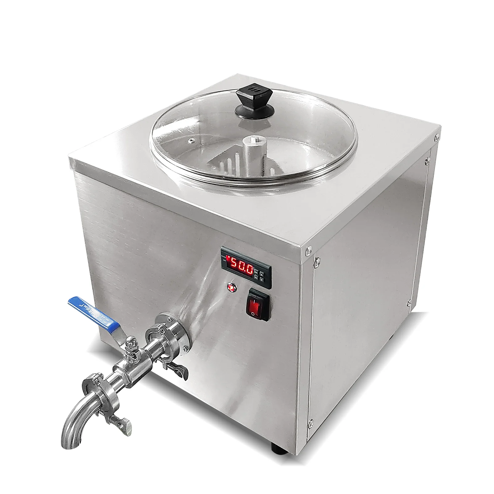 Mini  Pasteurizer Machine Commercial Gleato Ice Cream Maker Ice Cream Equipment Batch Pasteurizer Milk