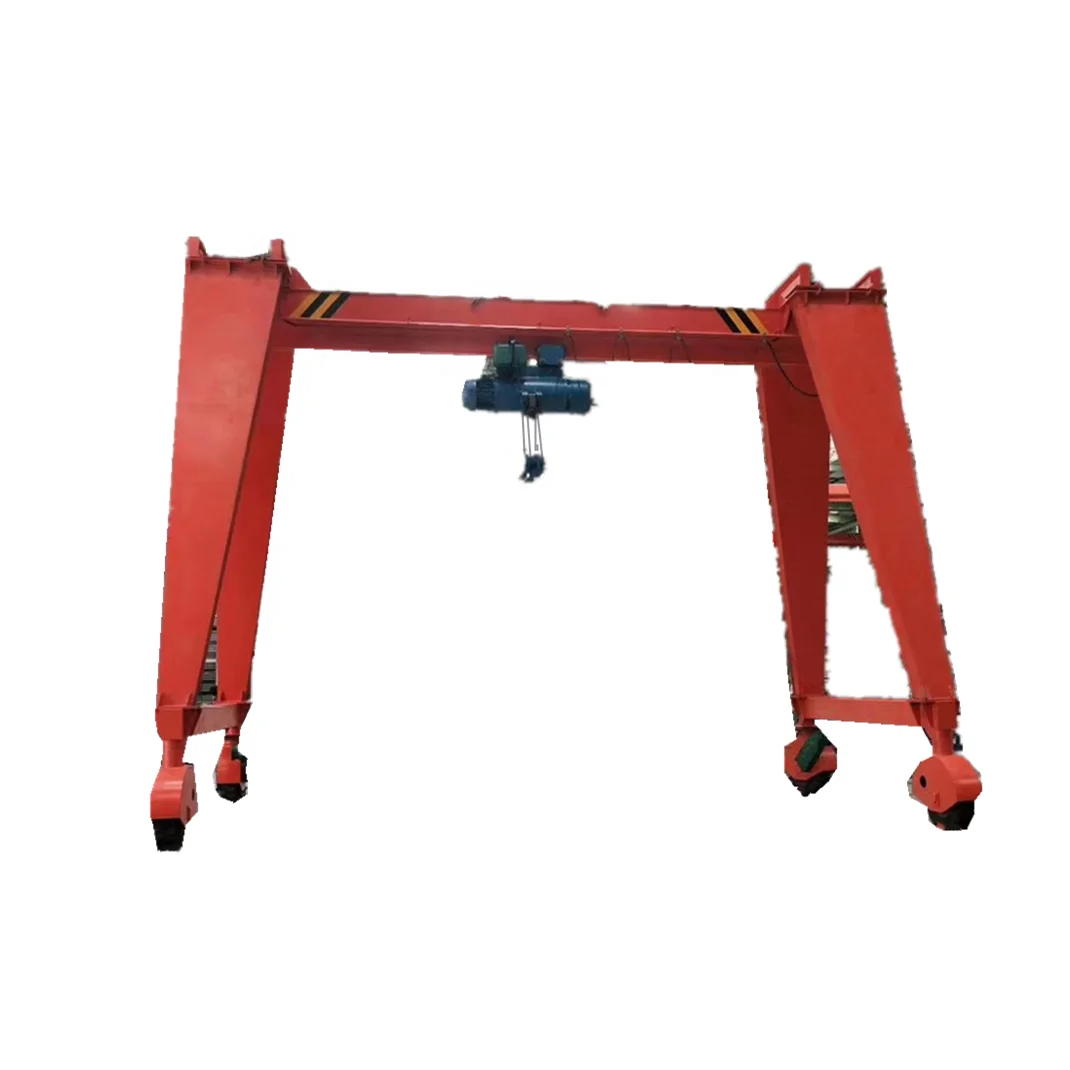 5 ton single girder electric hoist small gantry crane suppliers