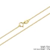 Catena Belcher 14K da 1,1 mm