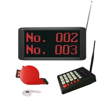 Simple and Practical Wireless Queue Management Pager System for Bank Hospital