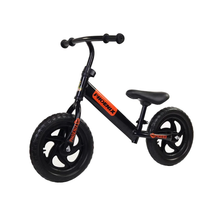 12インチCEパドルレスバイクキッズバランス自転車/フットペダル
