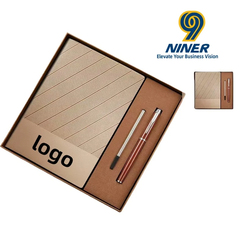 Business Notebook Gift Customization LOGO Graduation Season Gift Box High-end Practical Notebook Pen Set