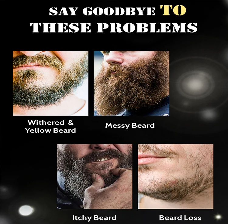 Uufine Factory Customize Jamaican Black Castor Oil Beard Oil For Men