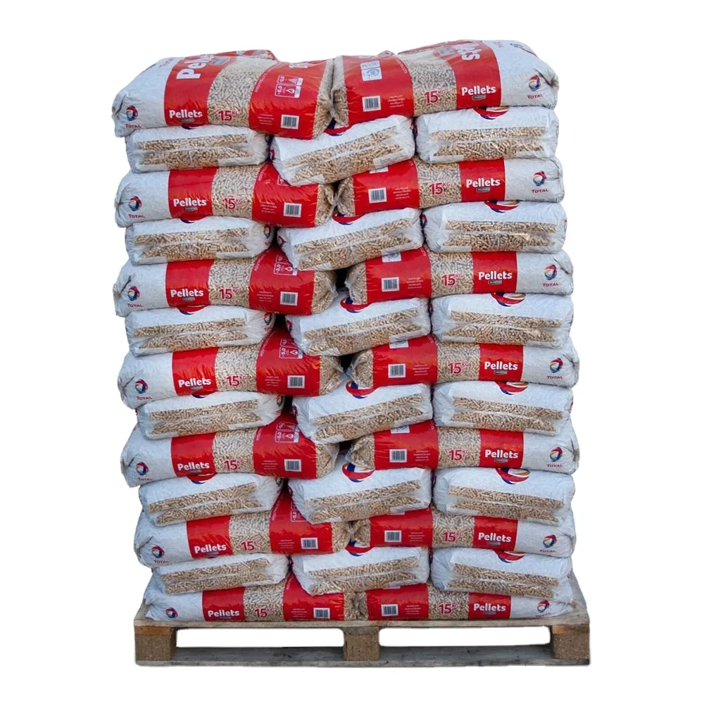 New Premium Wood Pellets 6mm En Plus A1 Class Pellet Abete In 15kg Bags ...