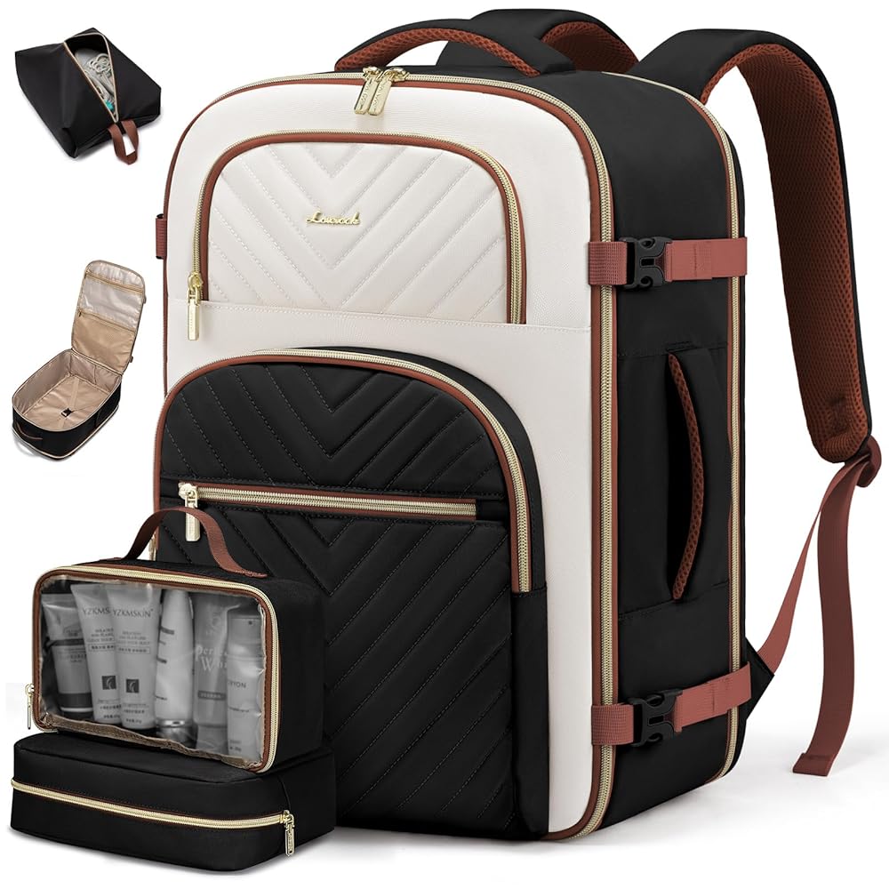 Sac à Dos De Voyage LOVEVOOK Avec Compartiment à Costume - 45x36x20 Cm - Conforme Cabine Avion