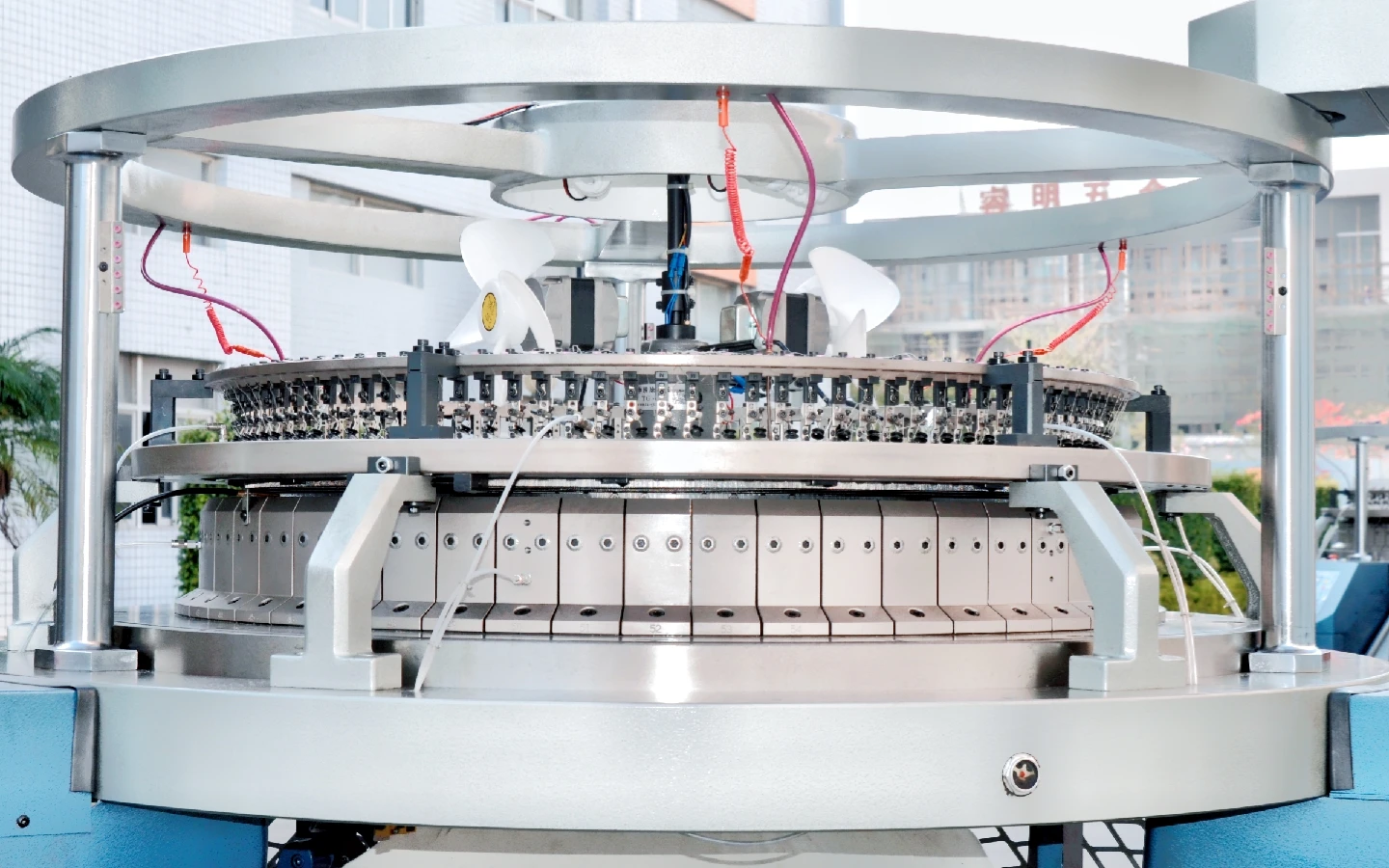 High-Speed Mini Single Jersey Circular Knitting Machine Automatic New for Flat Sweaters Garments Carpets Warp Double Motor