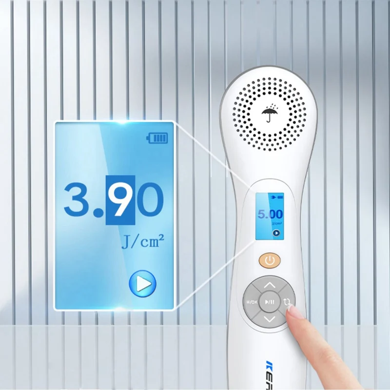 High Power Portable Home Use LED 308nm Excimer Laser for Psoriasis Vitiligo Targeted Treatment