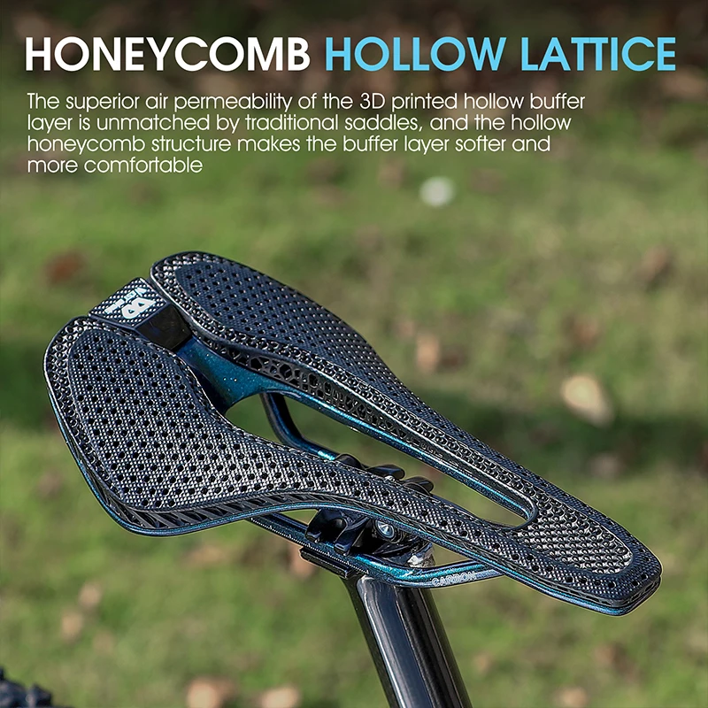 Sella Per Bicicletta 3D Traspirante | Per Strada E Montagna | Design Comfort E Supporto - Foto 9