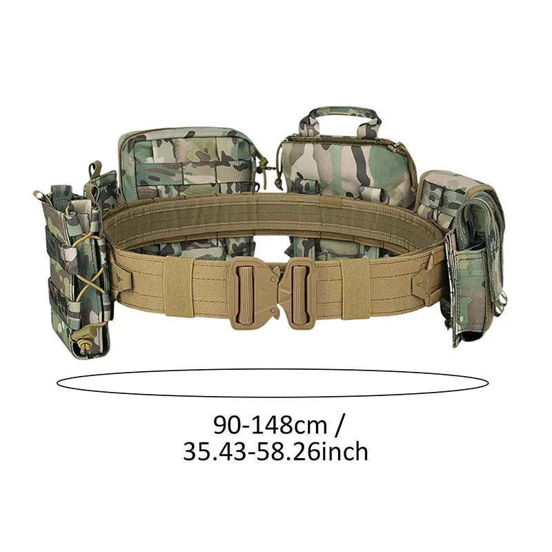 Outdoor Waist Pack Waist Pack Belt Bag Adults Adjustable Strap Utility Storage Bag for Hiking Gaming Hunting Tactical Belt