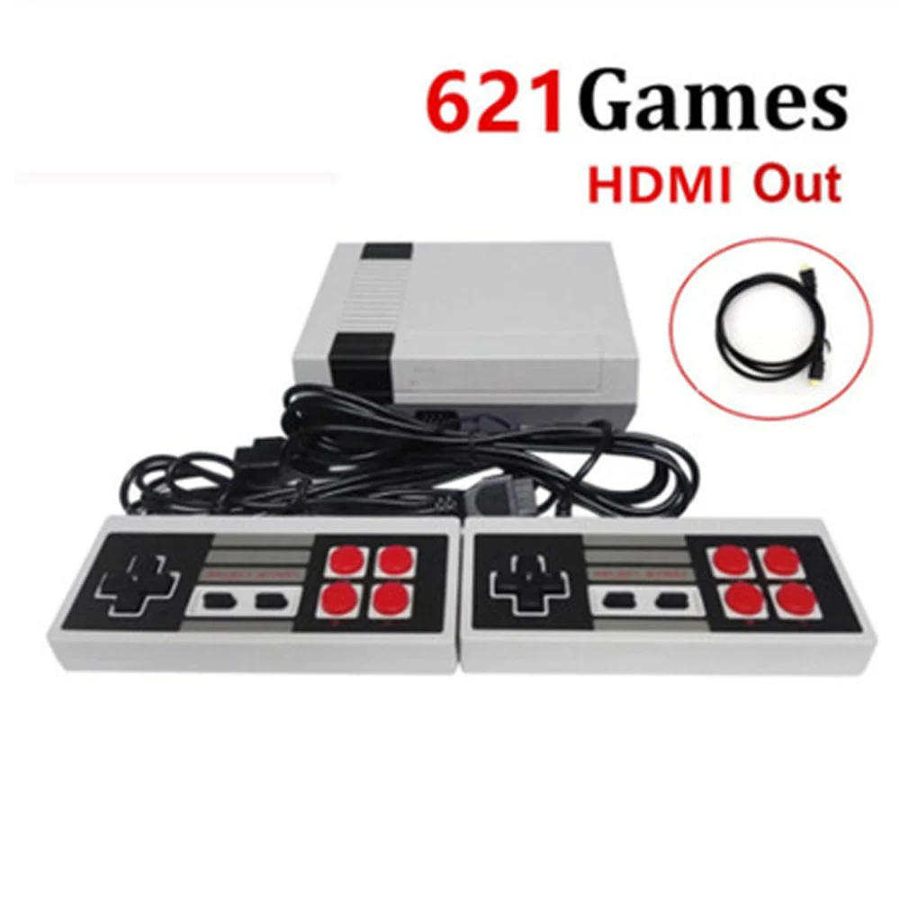 NES-621 Mini TV Handheld Game Console - 621 Built-in Games