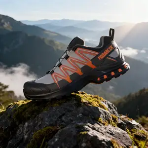 Manufacturer Custom OEM Outdoor Breathable Durable High Quality Leather Boots Hiking Shoes for Men