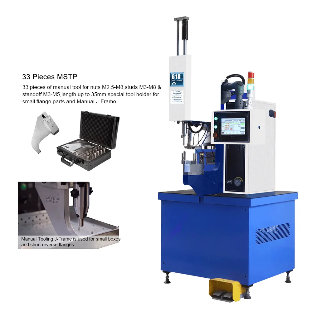 High Quality Batch Counter CE Standard Similar Like Haeger 618MSPe Fastener Insertion Machine