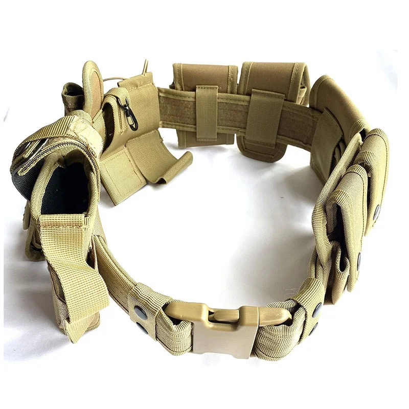 Outdoor Modular Equipment System Security Belts Tactical Duty Utility Versatile Modular Versatile Design Work Hunting Belt