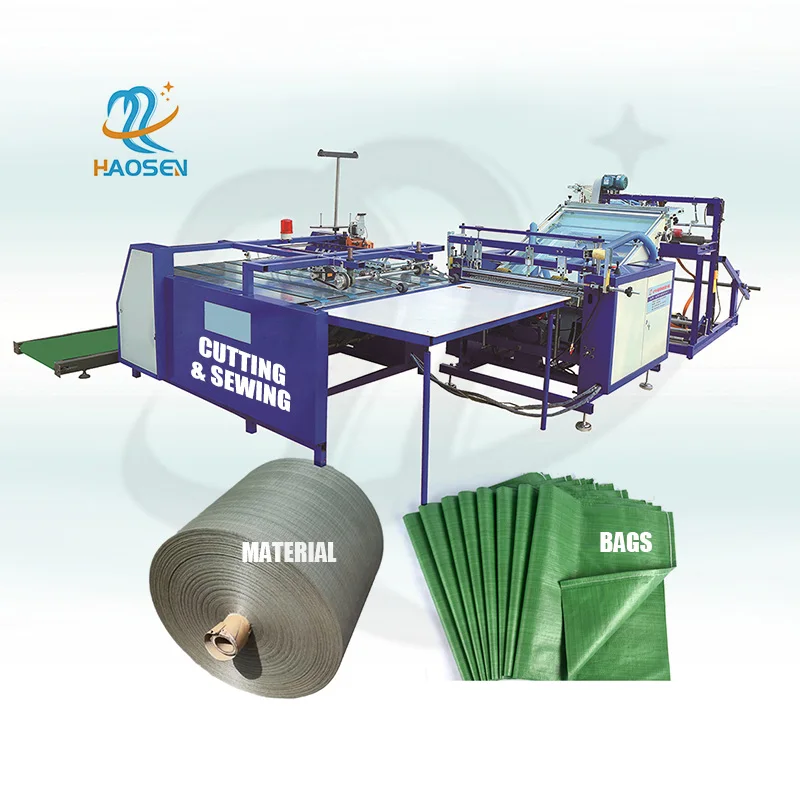 Used pp Woven Bag Making Machine Flower Machine Disposable Makes