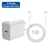 White USB C Charger Sets PP Bag