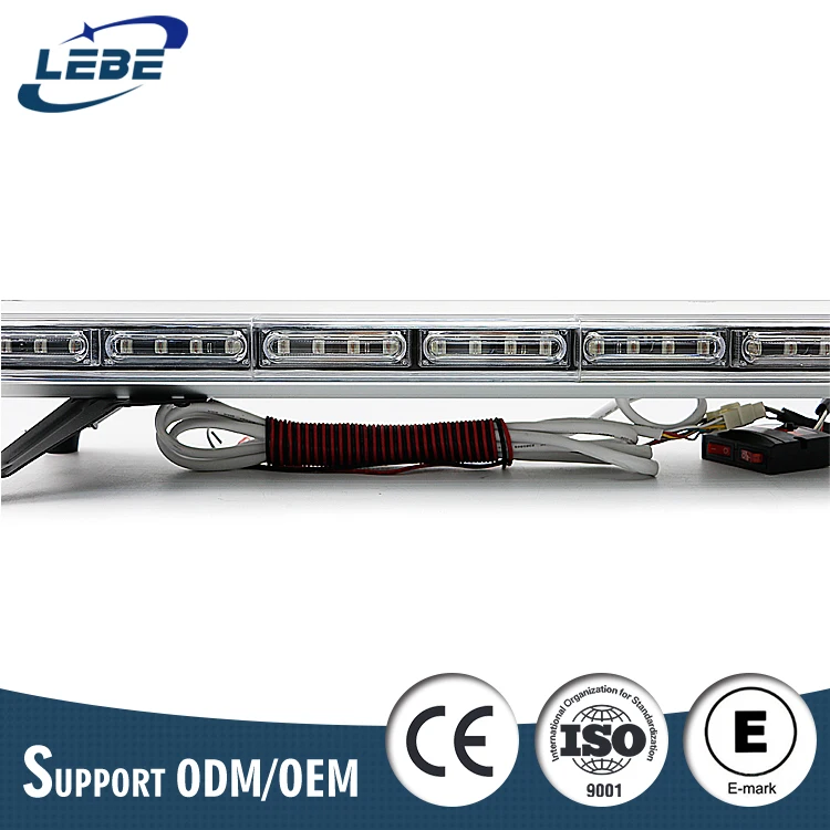 LEBE 88 Вт Светодиодная полноразмерная световая балка на крышу полицейской машины скорой