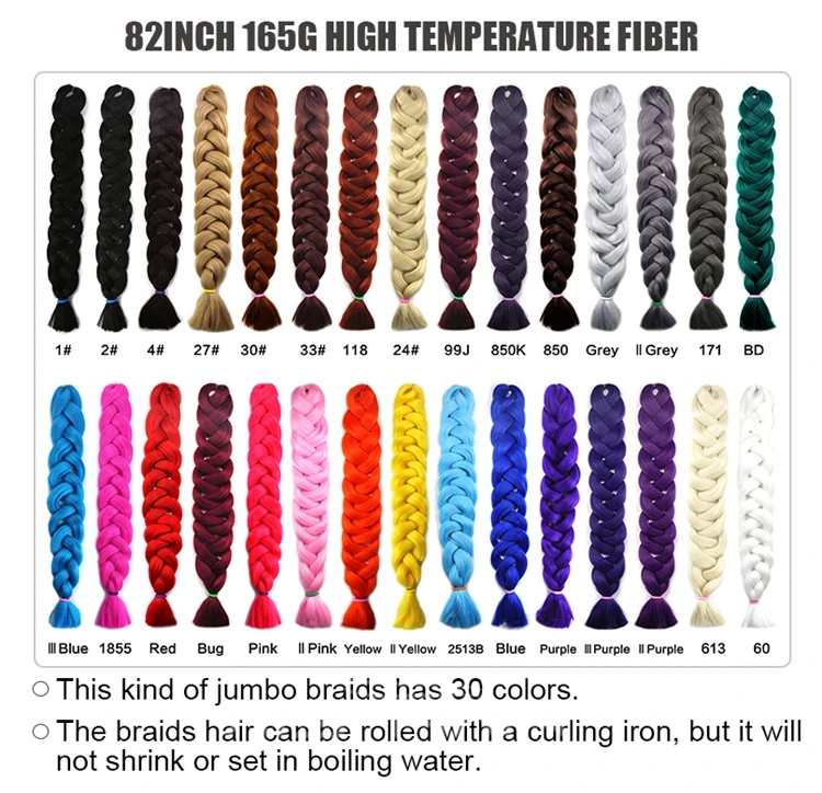 Aisi Hair Jumbo Hair Braid Crochet Pre Stretched Heat Resistant Fiber