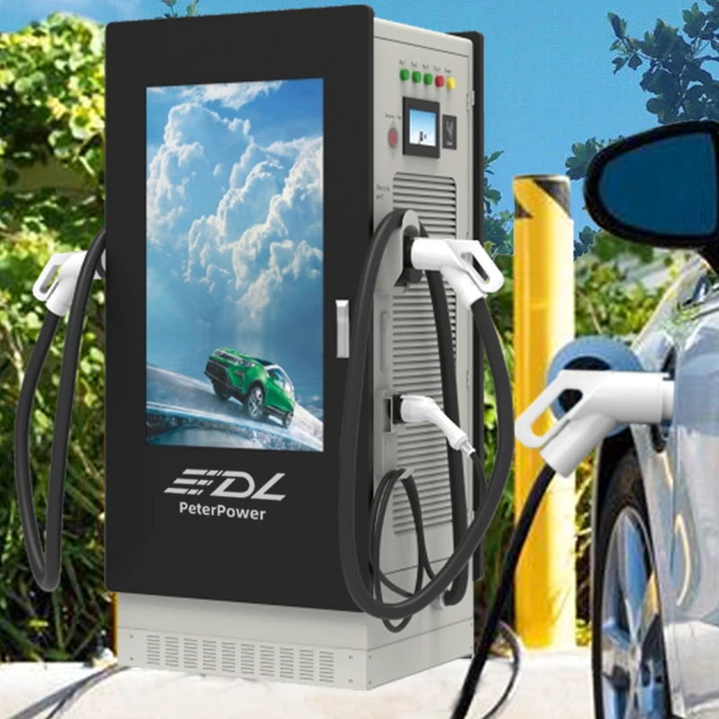 Stazione di ricarica per auto mobile 60kw 120kw 180kw CE/TUV/CCS1,CCS2/CHADeMo/GBT per caricabatterie ev da pavimento per auto elettriche