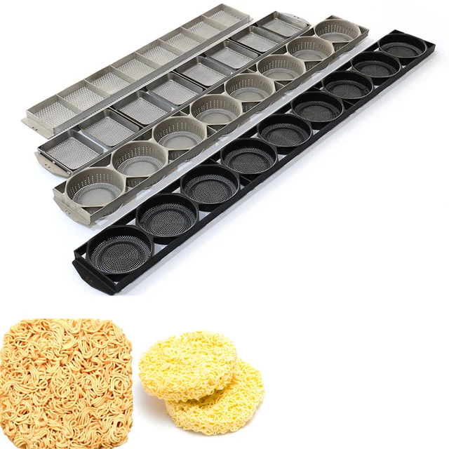 SS304 Highly Breathable Stciking Proof Pillow Instant Noodle Frying Basket for Instant Noodles Making Machine 5