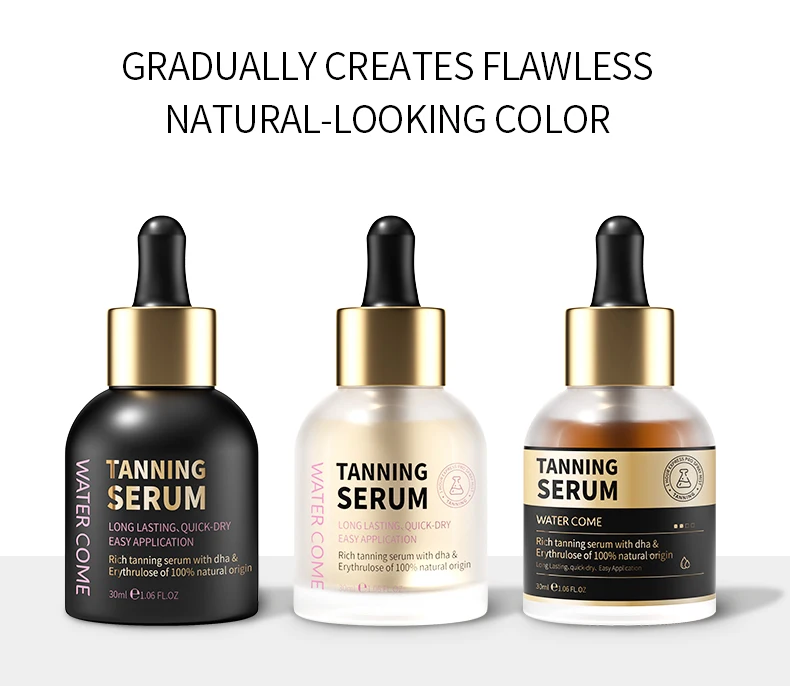 Customize Tan Oil Set Logo Carrot Spf Collagen Outdoor Melanin Tanning