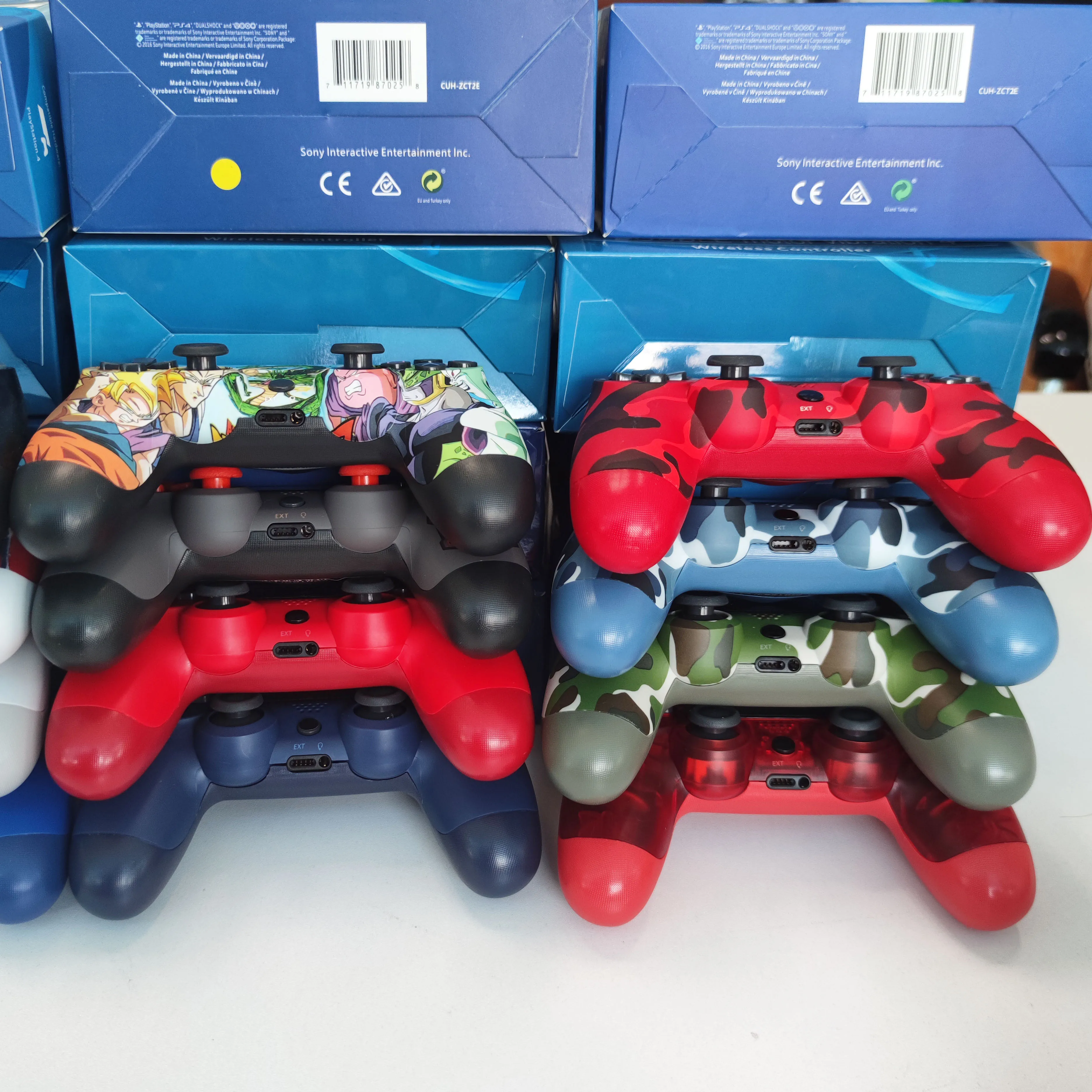 Оригинальный логотип кнопки для контроллера PS4 джойстик беспроводной игровой контроллер Manette консоль геймпад оптовая