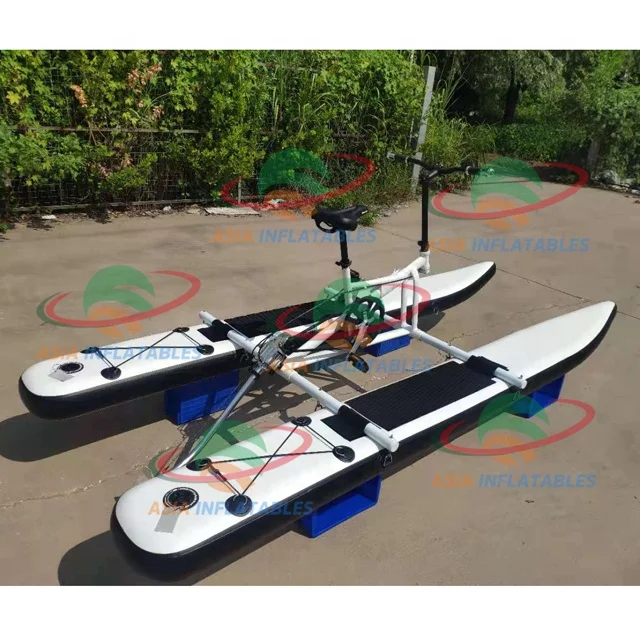  Water Bikes, Inflatable Kayak Bikeboat for Lake, Water Sports  Touring Kayaks Sea Pedal Bicycle Boat for Sport Fun Fishing : Sports &  Outdoors