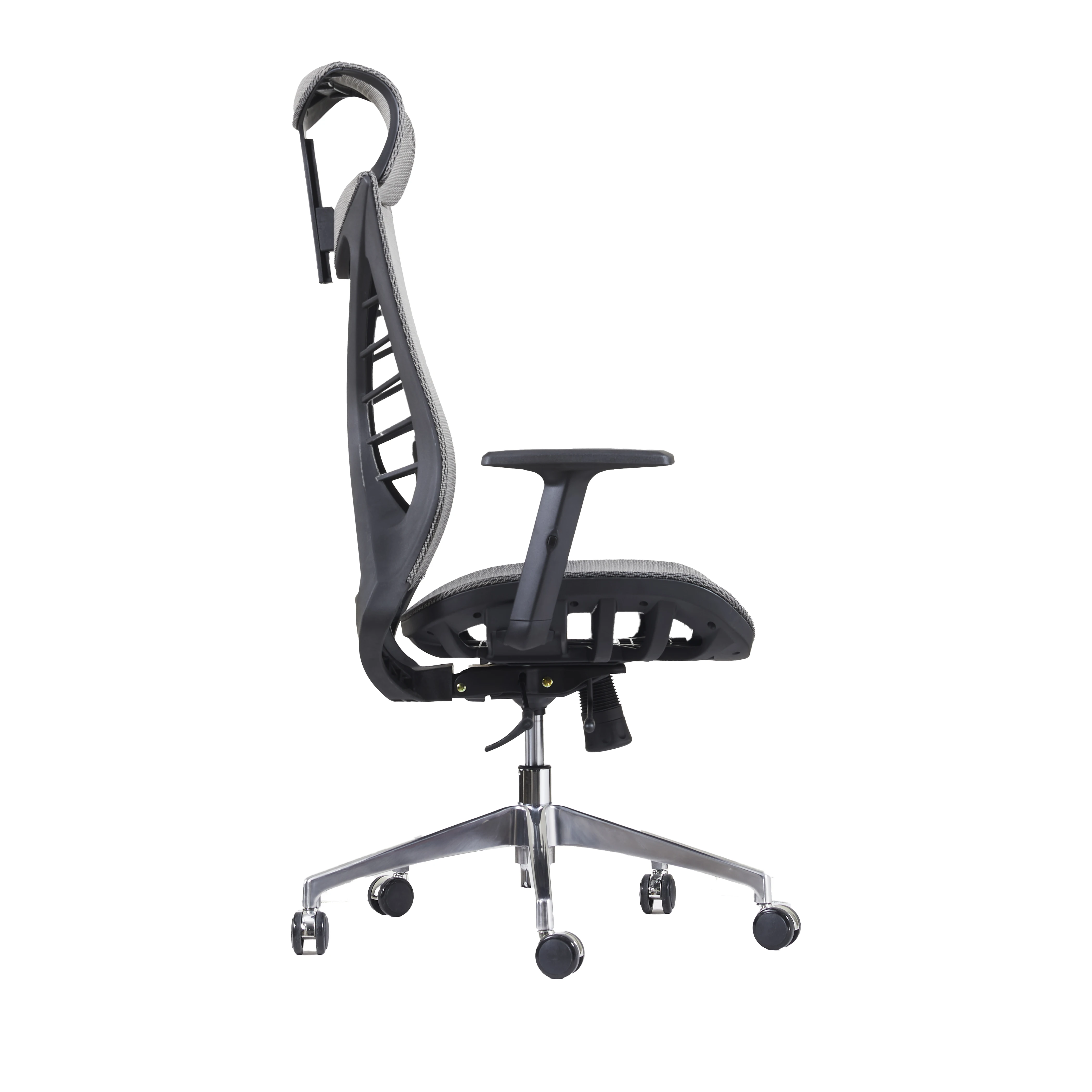 Sliding Function Full Mesh Chair 2d Armrest With Adjustable Lumbar Support And Headrest Swivel