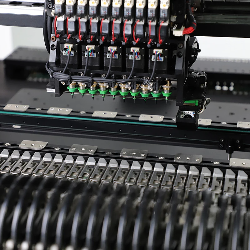 Stock in EU SMT1010 Full Automatic Integrated Circuit Making SMT Pick and Place Machine with Fly Shoot+Precision Camera 19000pcs