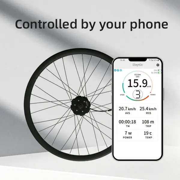 KEYDE Electric Bike Conversion Kit Bicycle Dynamo Hub Electric Bicycle Motor