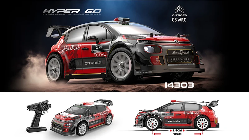 MJX Hyper Go 14303 - High Speed RC Drift Car with Brushless