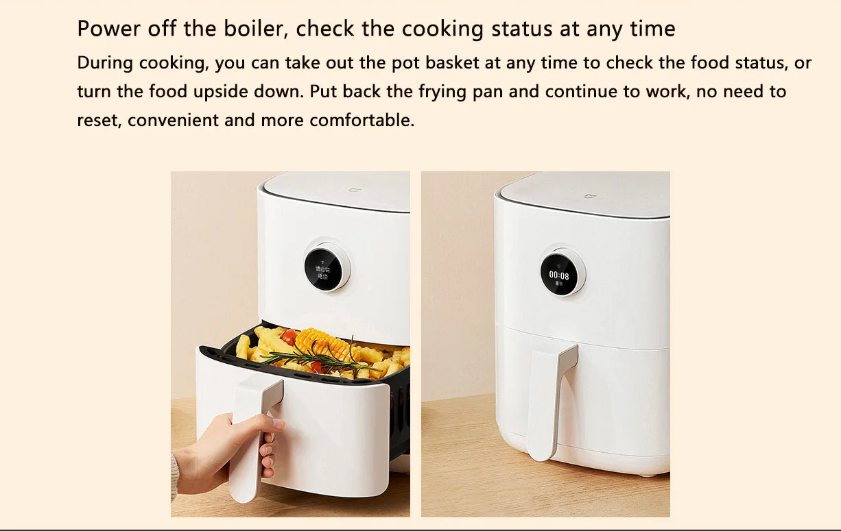 Xiaomi Mi Smart Air Fryer 3.5L – Xiaomi Ireland