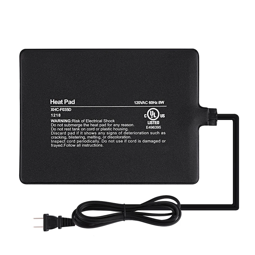 reptile heating pad for plastic