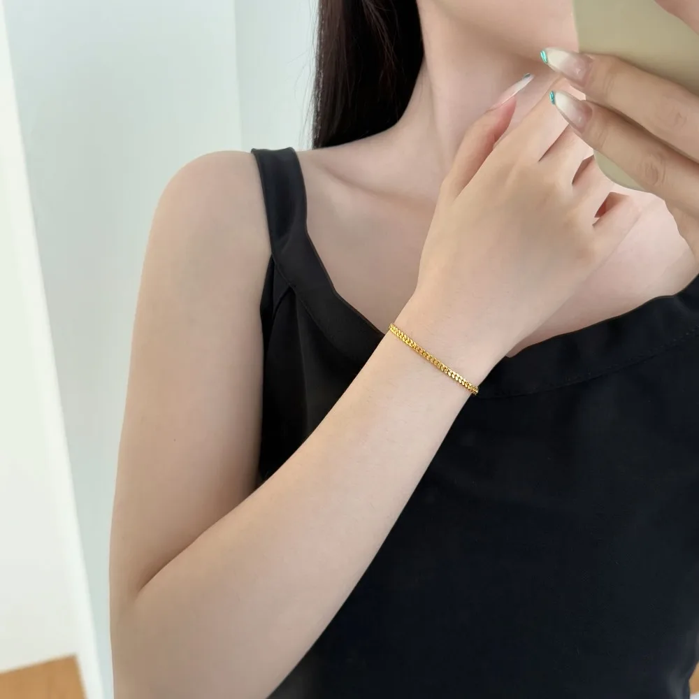 KAKODIY butterfly chain bracelet 18K gold plated 5A cubic zirconia jewelry gift for woman wife her girlfriend teen detail 5
