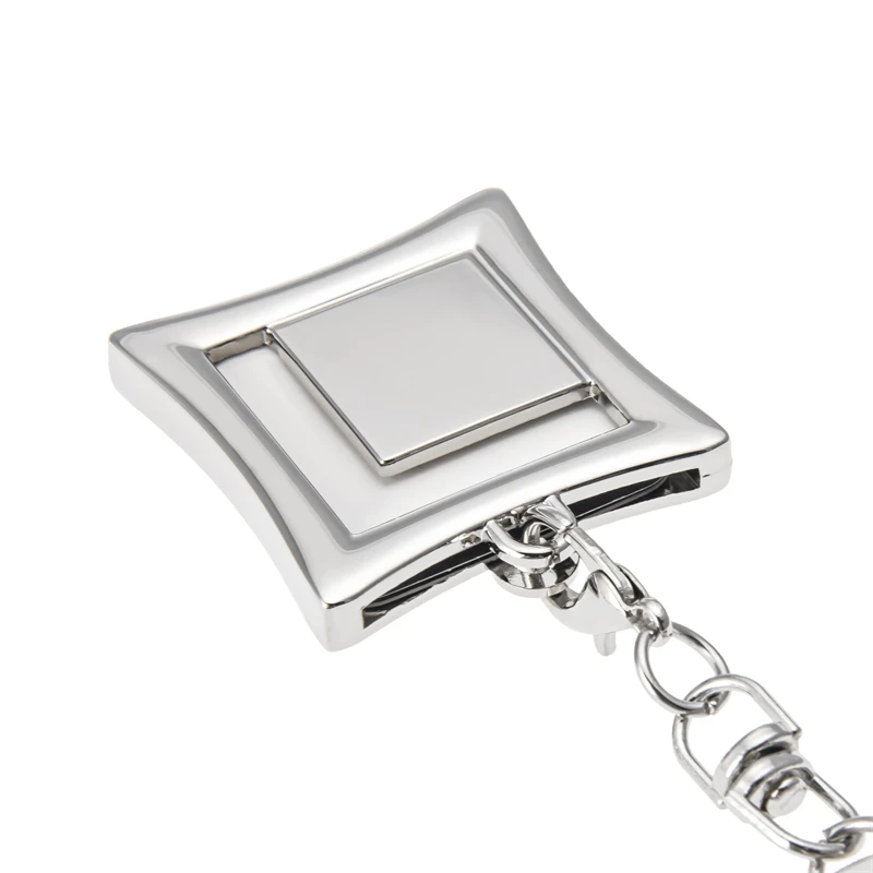 Custom Logo DIY Mini Picture Frame Metal Keychain Personalized Vintage Sublimation Keyring Blank Photo Frame Made of Zinc Alloy