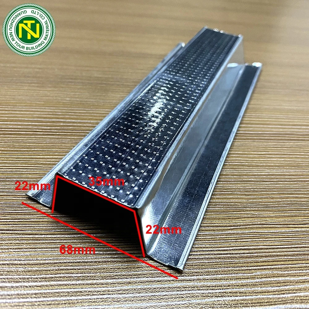 Galvanized False Ceiling System Carring C Channel and Omega Furring Channel