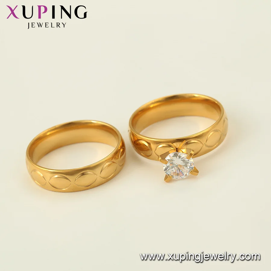 R-152 Xuping Fashion Jewelry Latest Design Gold Diamond Wedding Ring ...