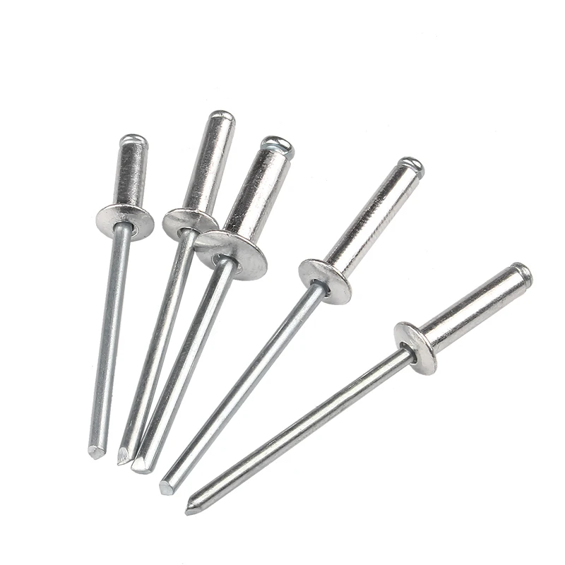 Flat Head Open Stainless Steel Rivets Stainless Steel Blind Rivet Buy Rivet,Flat Head Rivet