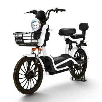 Green Initiative 48V Mini Electric Bicycle Electronic Zero Noise Pollution Motorcycle Factory Cheap Ev Scooter