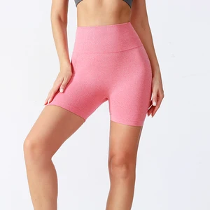 Seamless Butt Lift Yoga Shorts Sport Women Gym Biker Short High Elastic Breathable