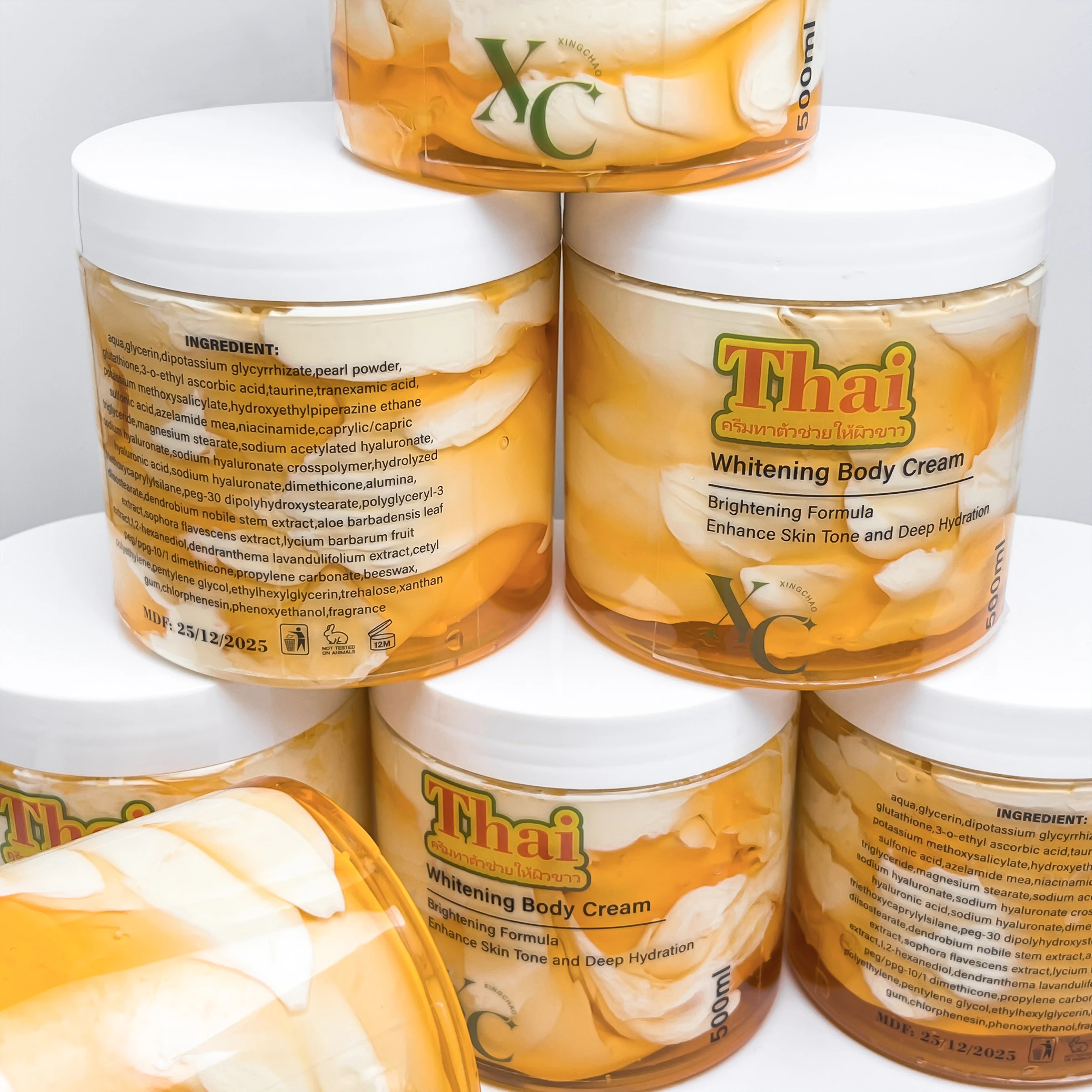 Thailand Deep Hydrating Body Lotion Moisturizing Soothing Nourishing Extra Brightening Body Cream Lotion