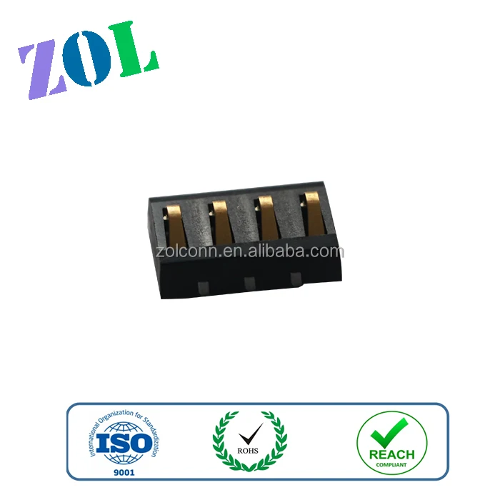 4.0 Pitch Spring Battery Connectors - Reliable and Efficient