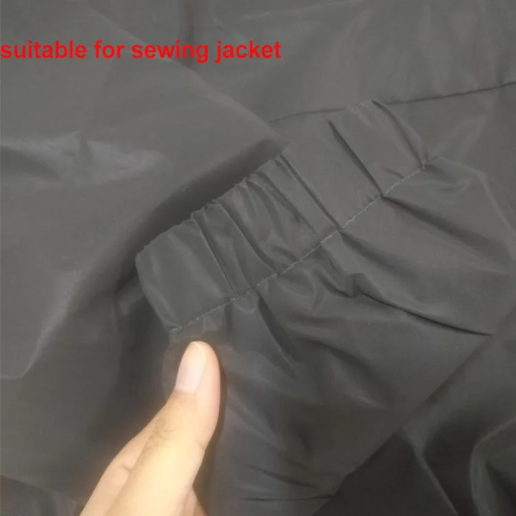 High Light Black Reflective Fabric for Clothing
