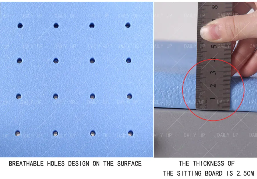 HDPE Folding training Chair Desk School Chair with Writing Pad Training Chair with Book Basket