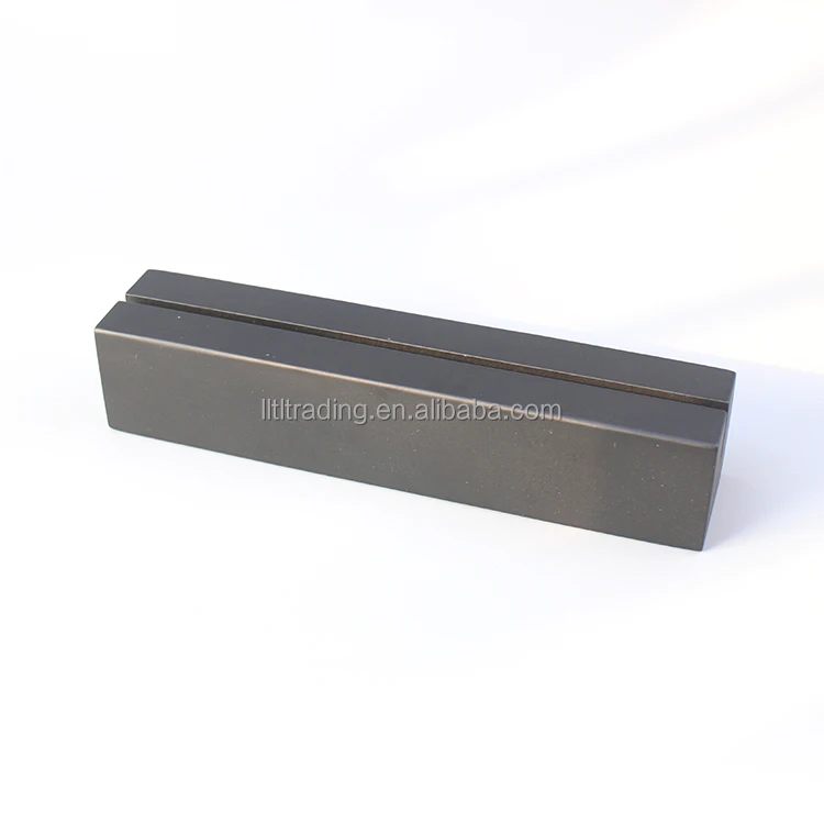 Block Sign Base Black Painting Chalkboard Sign Wood Base with Slot Custom High Quality A4 A5 A6 A7 Acrylic Sign with Wooden Base