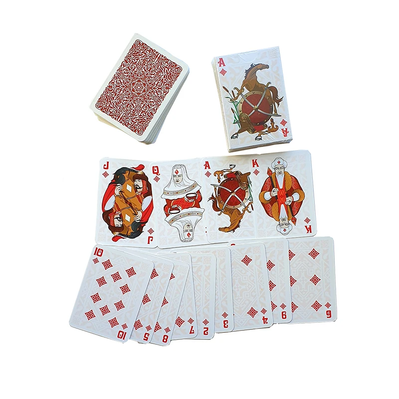 Wholesale Promotional Poker Paper Playing Cards Sale for Entertainment