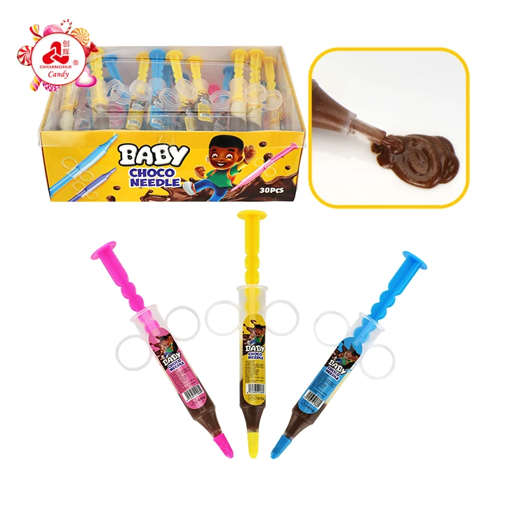 Syringe chocolate