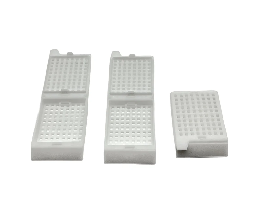 Factory Price Embedding Tissue Cassettes Lab Plastic Specimen Square