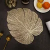 Pvc tortoise leaf-gold