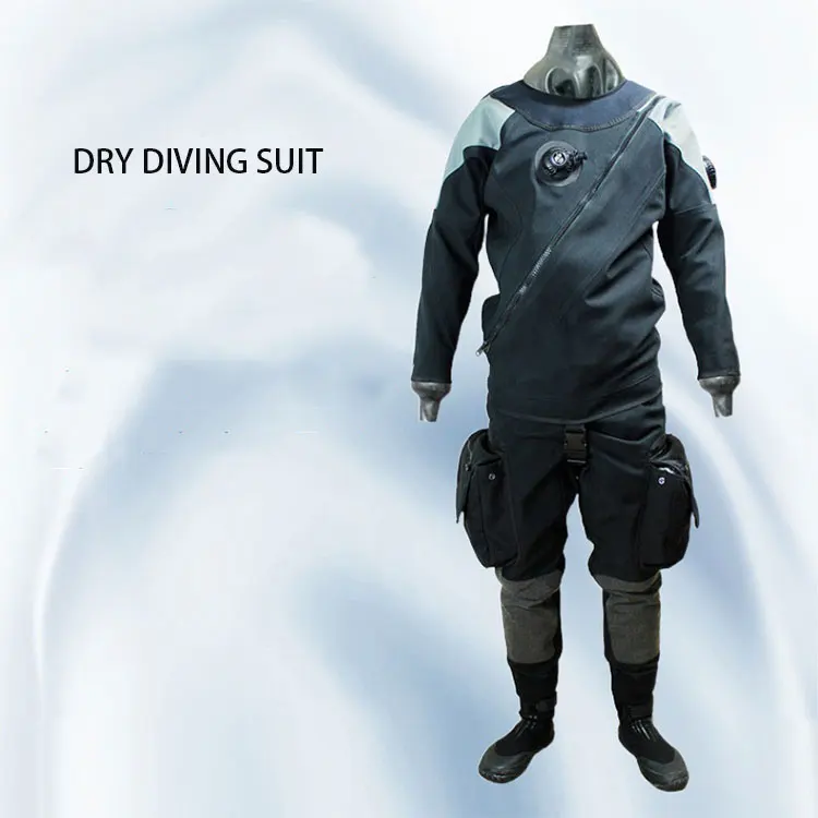 Oem Factory Dive Suit Zipper Surfing Suits Dry Mens Diving Drysuit