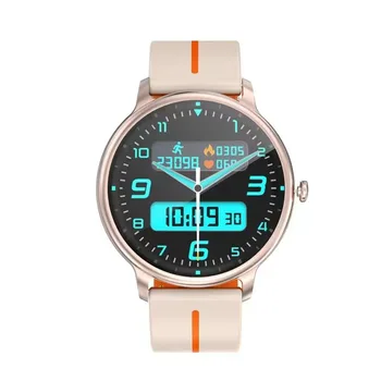 Amoled screen G98 smartwatch 1.43" BT call games sport modes exercise real-time heart rate round screen inteligente smart watch